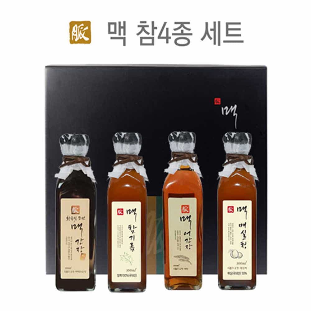 [백화점 판매용] 맥꾸룸 맥 참 4종세트