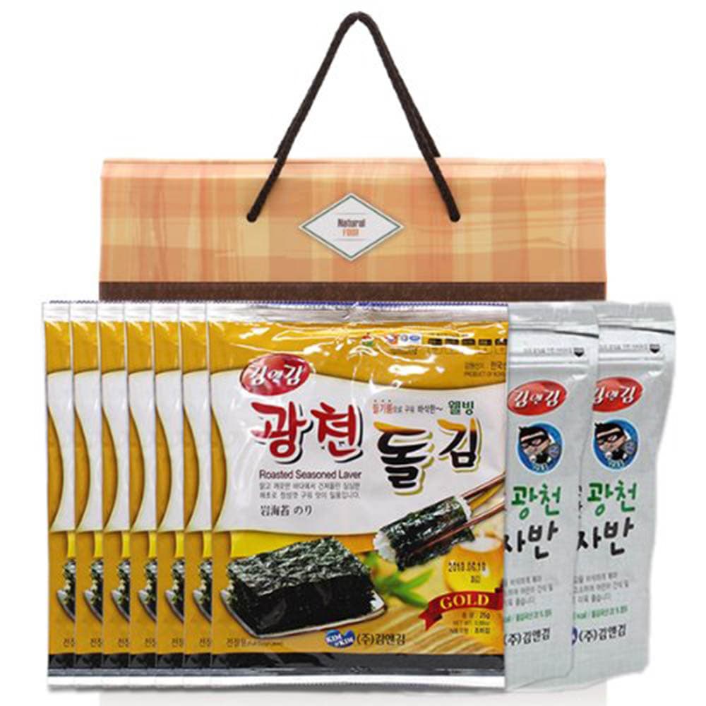 [가온애] 가득담아 광천김세트 2호