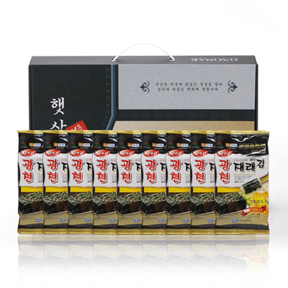 [가온애] 햇살가득 광천김세트 8호