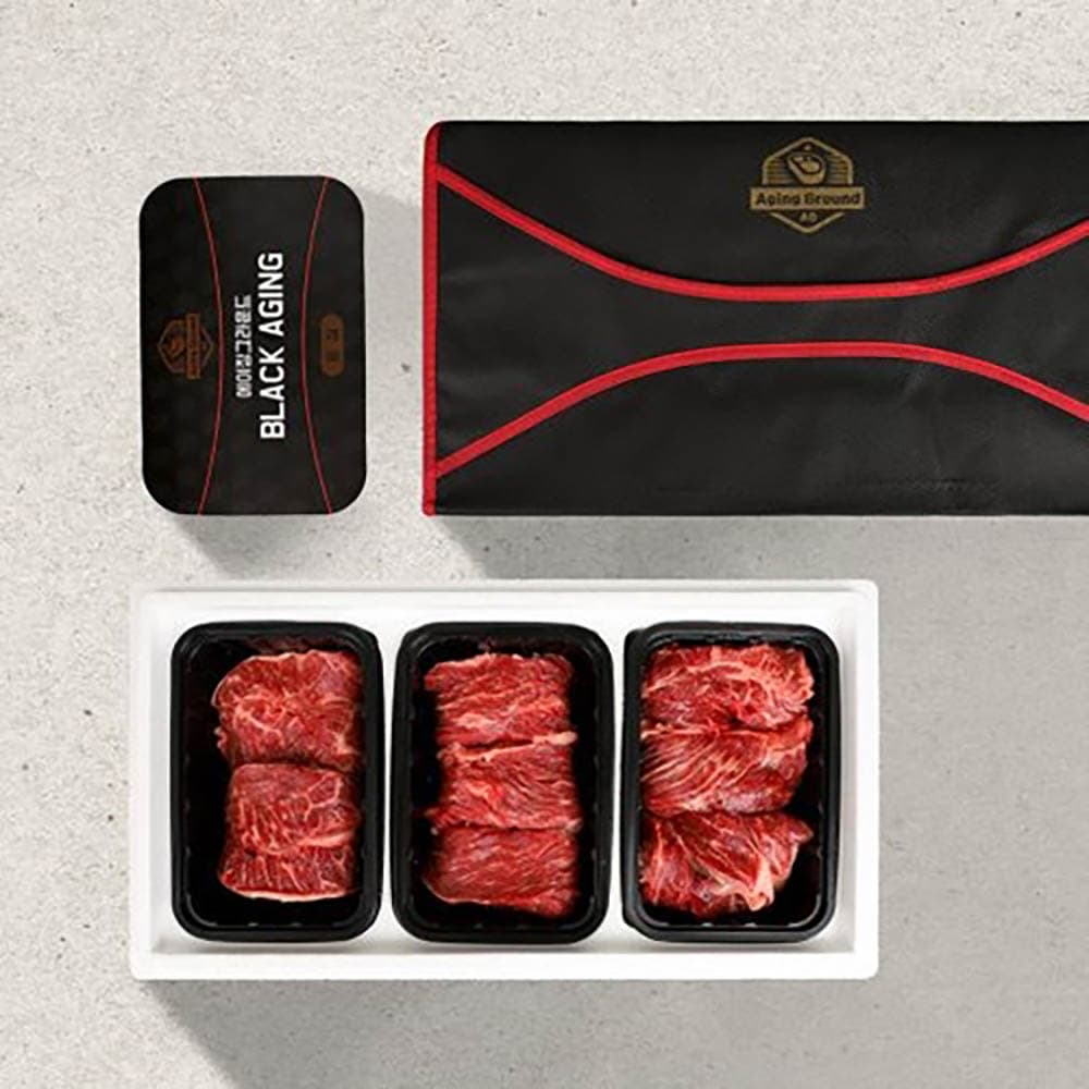 안동바른한우 1등급 한우 가족 실속세트8호 1.0kg(등심300g,채끝300g,불고기400g)