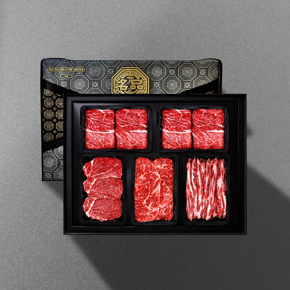 [기품맛담] 1++등급 횡성한우 특선 3kg 선물세트3호(꽃1.2/안6/채6/갈6)