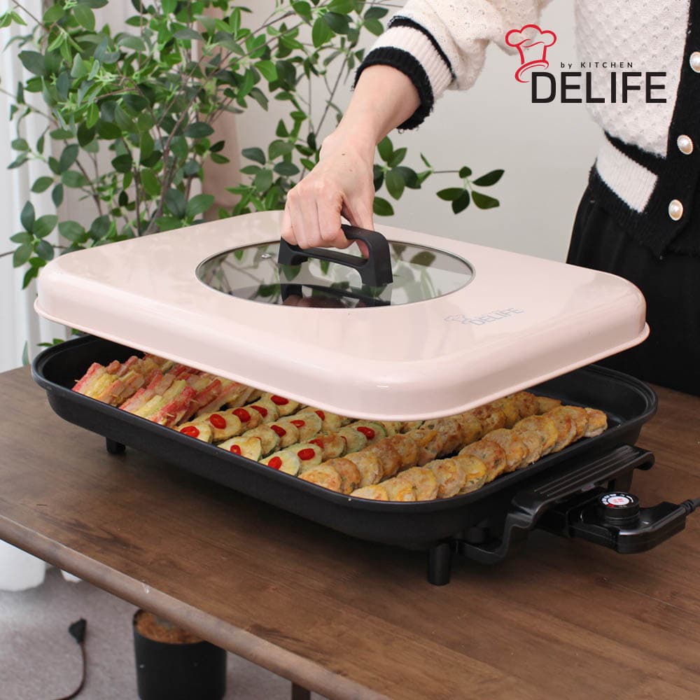 디라이프 60cm 와이드 스퀘어 그릴 (잔치팬) AD-P60