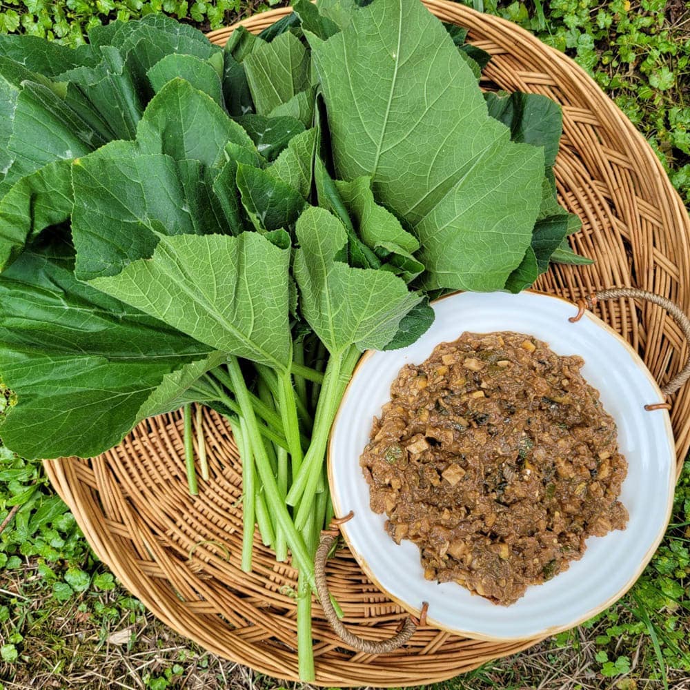 24년 햇 조선호박잎 1박스 (약 800g 내외)