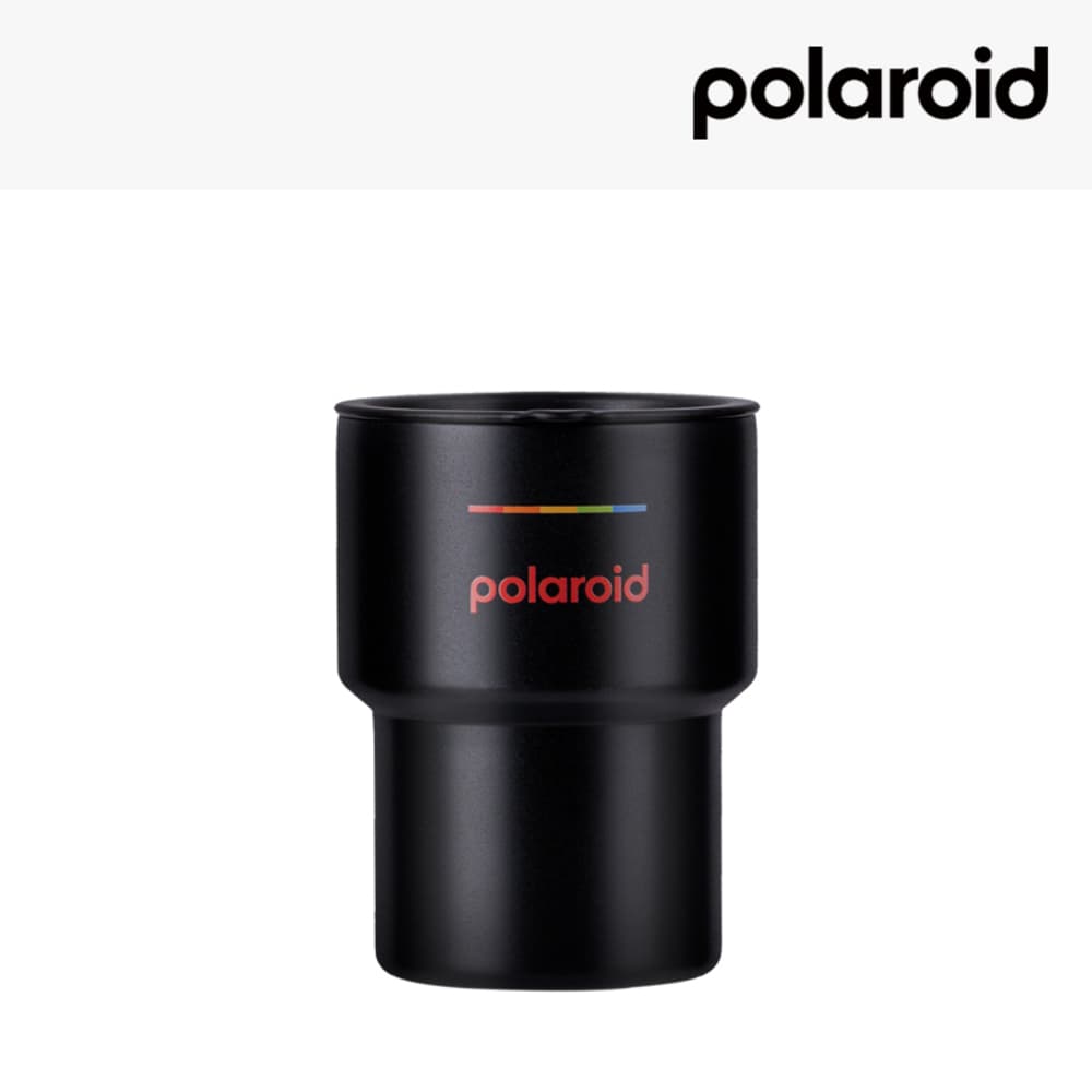 폴라로이드 스펙트럼 셔터 텀블러 블랙 330ml