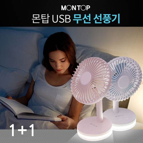 이스타 미러 포터블 핸디형 선풍기 EMR-3000/화이트