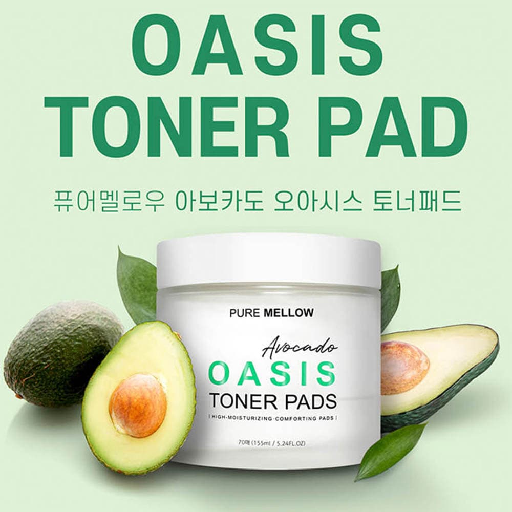 퓨어멜로우 아보카도 토너패드 70매
