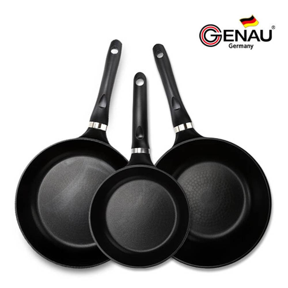 제너 오펜 티타늄코팅 인덕션 후라이팬 28cm+ 궁중팬 28cm + 후라이팬 20cm