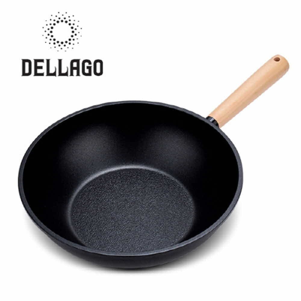 델라고 오일로드 IH 우드 궁중팬 28cm