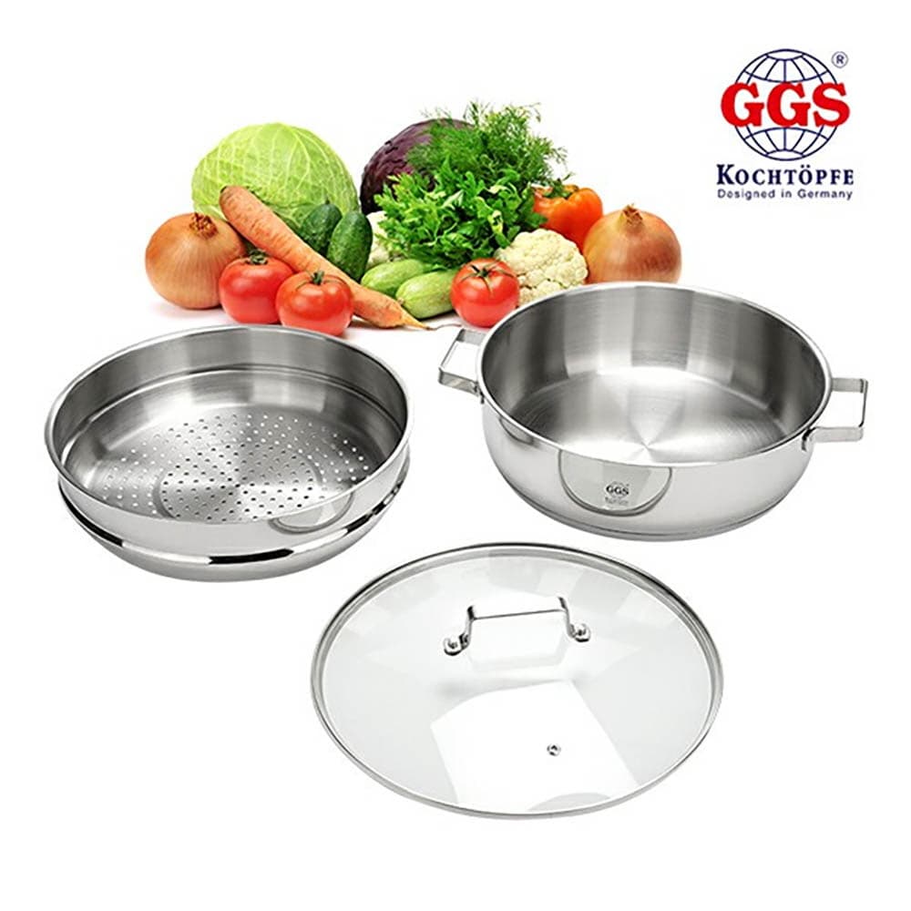 독일 GGS IH 스텐 멀티 찜냄비 30cm