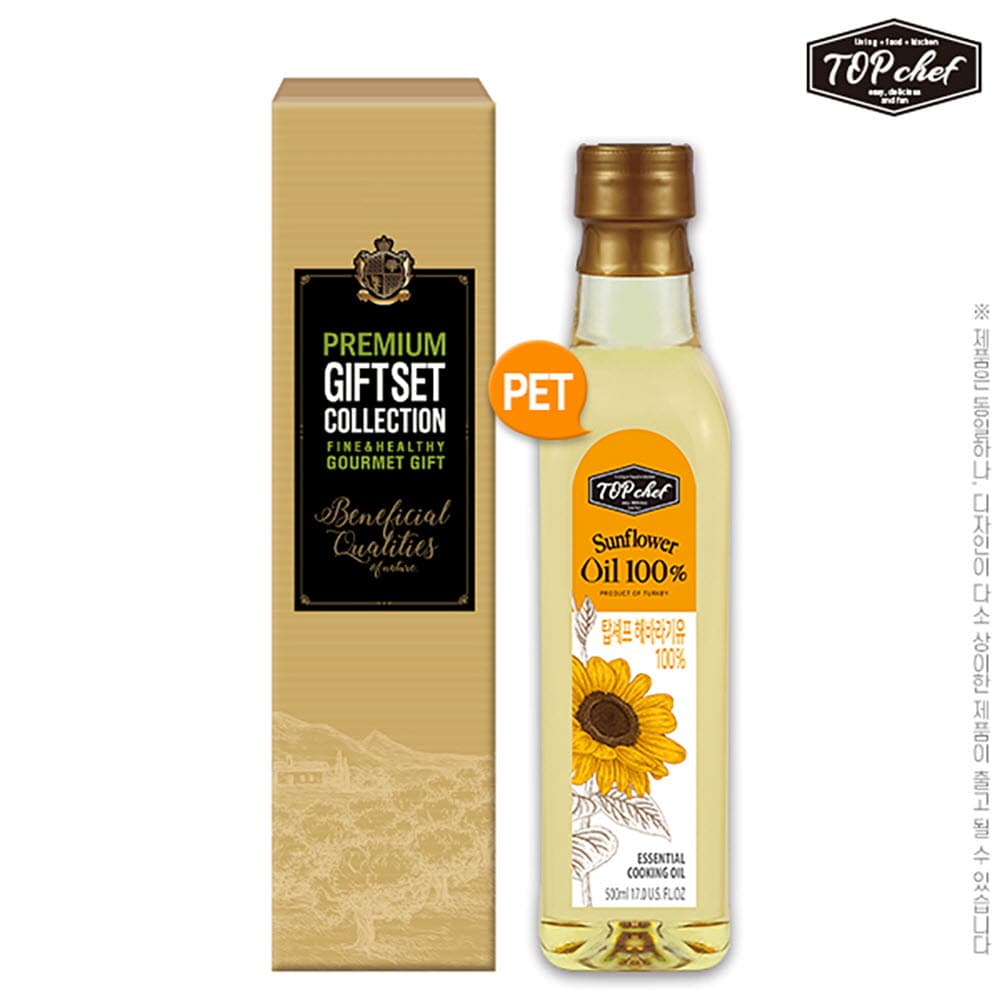 탑셰프 페트해바라기유500ml 1P