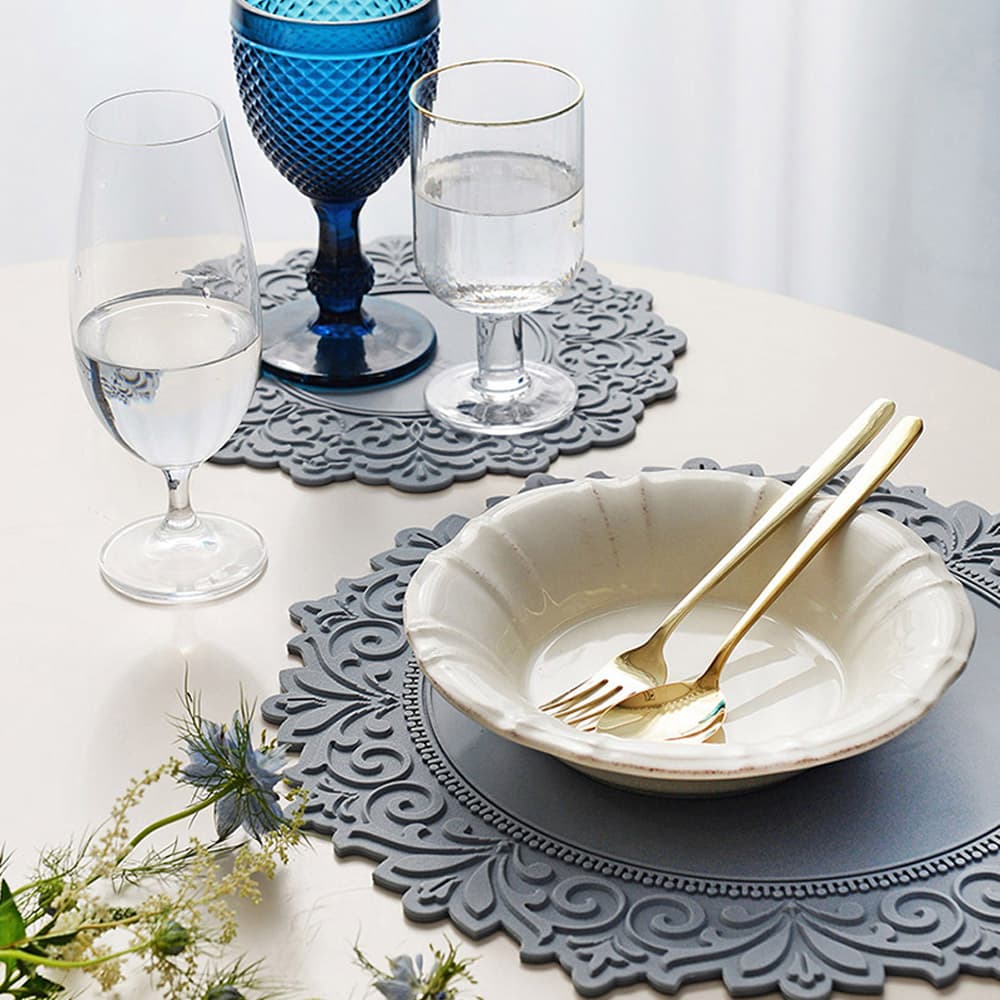벨류세라믹 AMELIA 아멜리아 Tea Coaster Platter Mat 13.5cm 2p