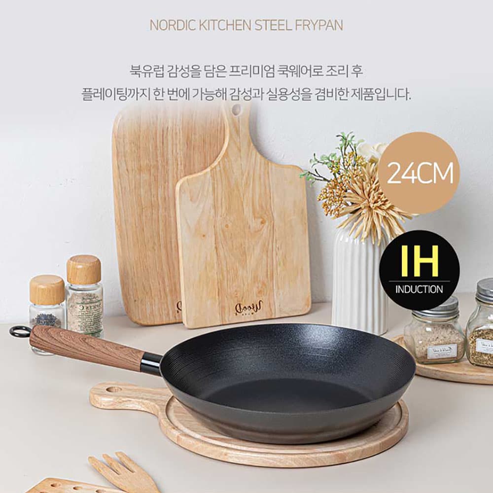 테팔 퍼펙트 쿠킹 다크 인덕션 프라이팬 24cm+28cm+멀티팬 28cm TFC-PC48W