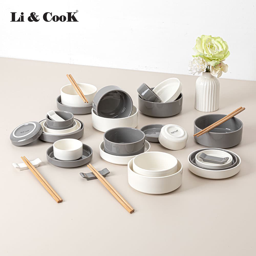 리앤쿡 모던(modern) 도자기 4인세트 32p