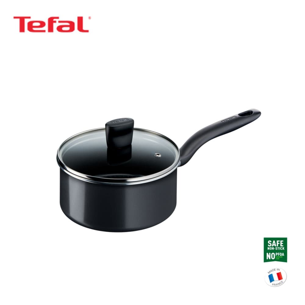 테팔 스탠다드블랙 인덕션 편수냄비 18cm JS-SBIHSCP18