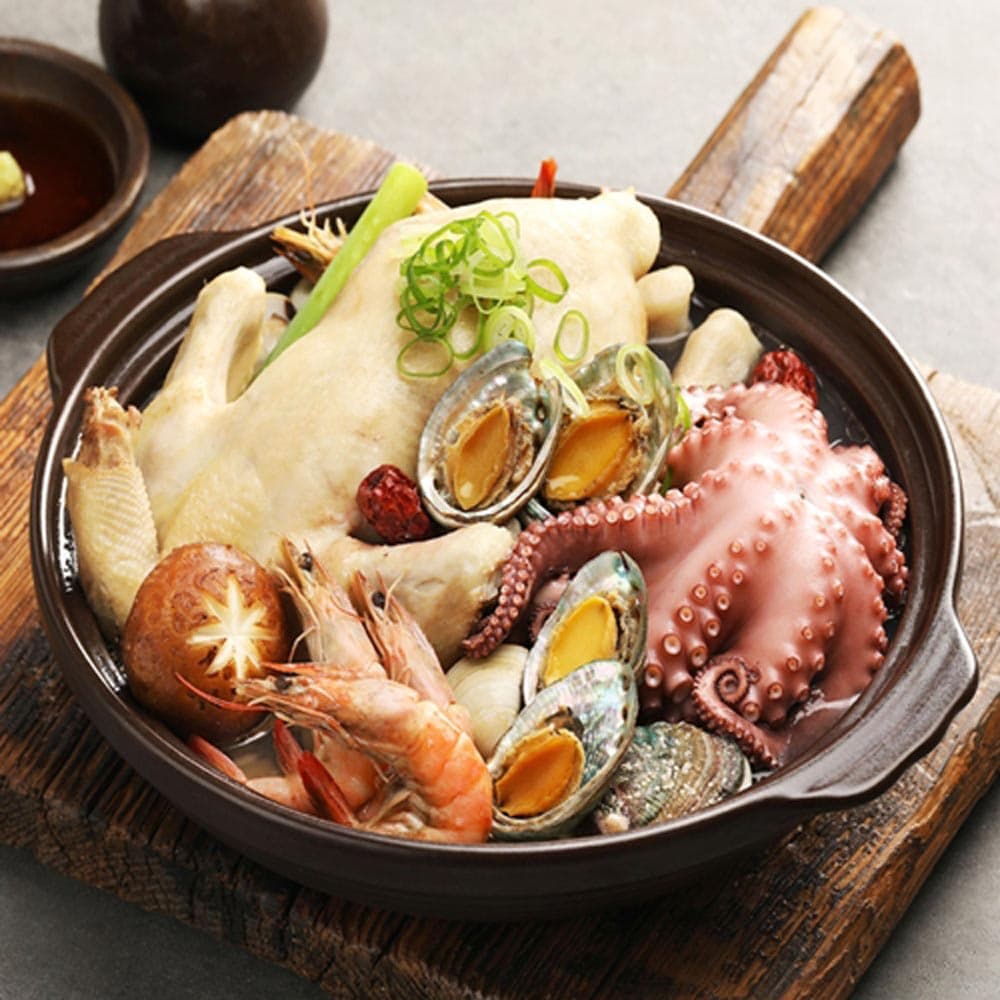홈쇼핑정품 맛집! 김보화 정동남의 수락골 보양식 흑염소탕 2세트 900gx6팩(18인용)