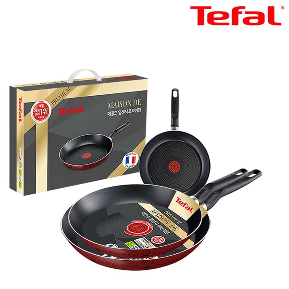 테팔 메종드 열센서 프리미엄 프라이팬 20cm+28cm+30cm CT1-MFP202830