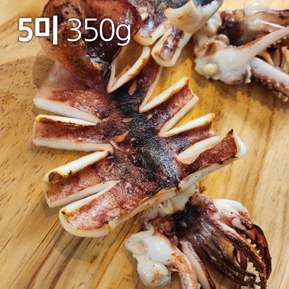 SS고집 쫄깃한 반건조 오징어 5미 350g