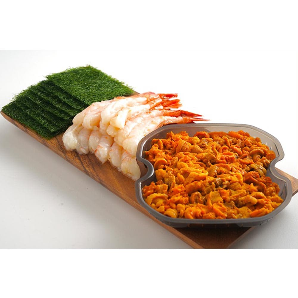 산지직송 부산 성게알 홈마카세(성게알+파지단새우+감태+소스)