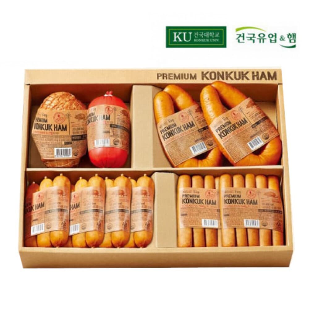 프리미엄 건국햄 KU 의 세트