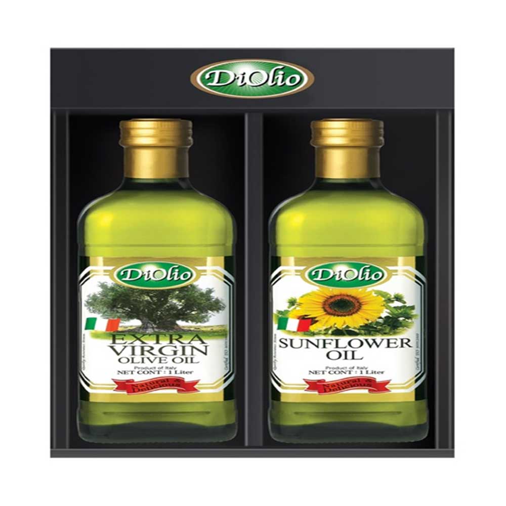디올리오 차밍셋트 C-2/엑스트라 버진 올리브유1000ml*1병+해바라기씨유1000ml*1병 상세이미지