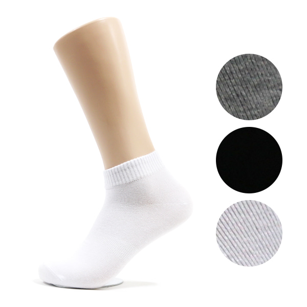 비버리힐즈폴로클럽 남성용 초미니 무지 발목양말 1묶음 10켤레 socks-2018 상세이미지