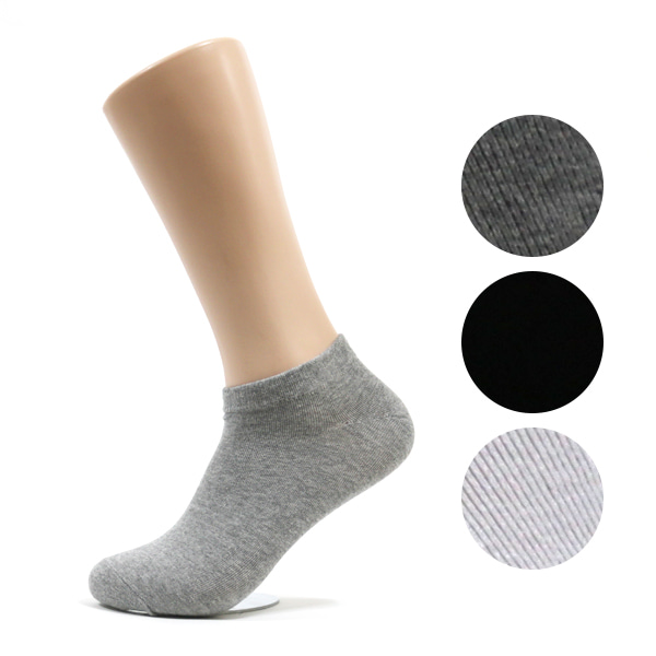 비버리힐즈폴로클럽 남성용 스니커즈 무지 발목양말 1묶음 10켤레 socks-1015 상세이미지