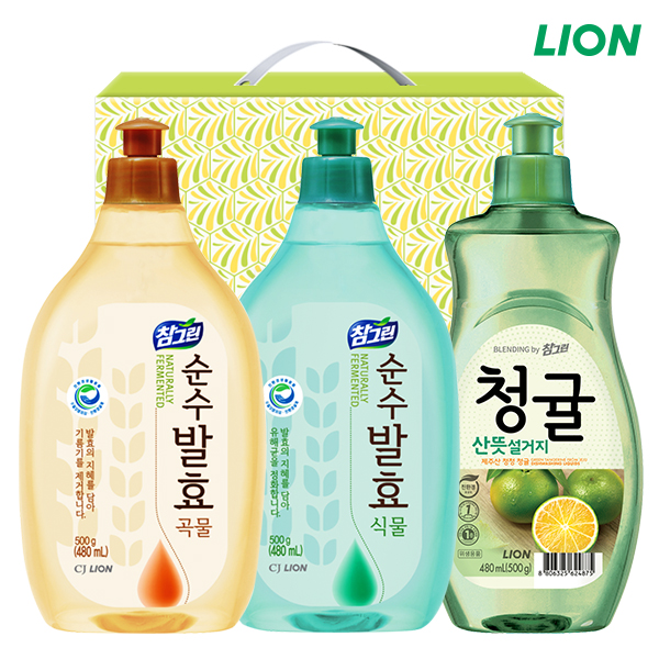 참그린곡물500용기 식물500용기 청귤500용기(3종) 상세이미지
