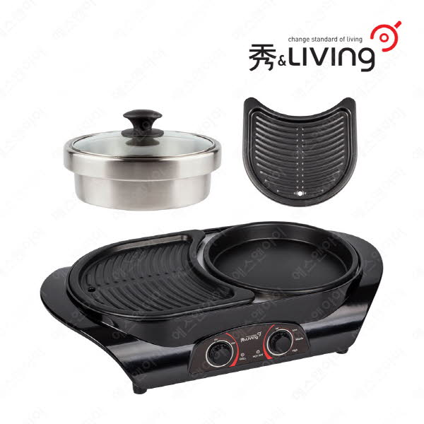 수앤리빙 3 in 1 멀티 전기 그릴 SK-J440 상세이미지