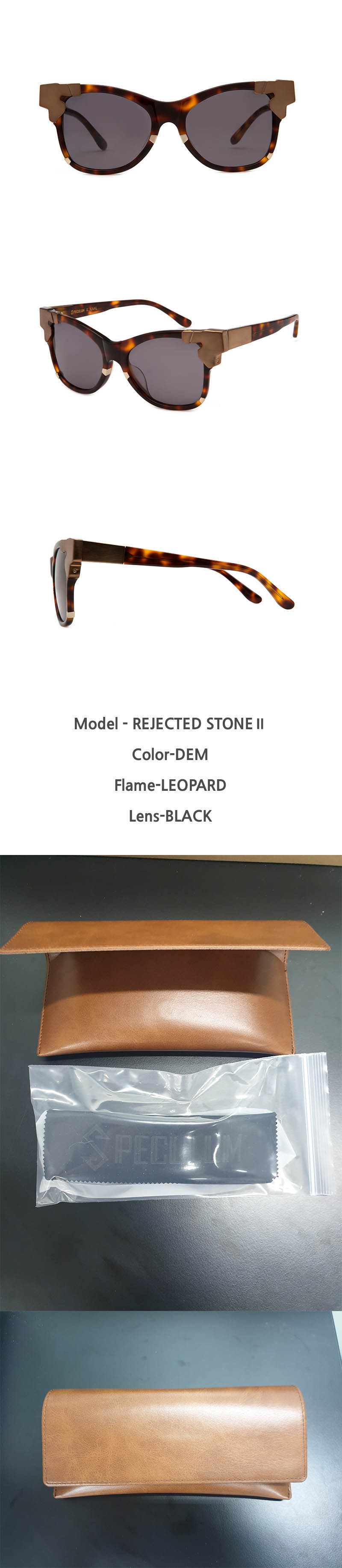스페쿨룸 선글라스 REJECTED STONEⅡ DEM 상세이미지