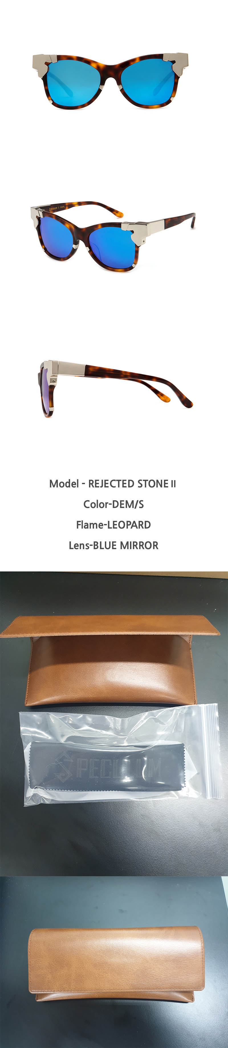 스페쿨룸 선글라스 REJECTED STONEⅡ DEM/S 상세이미지