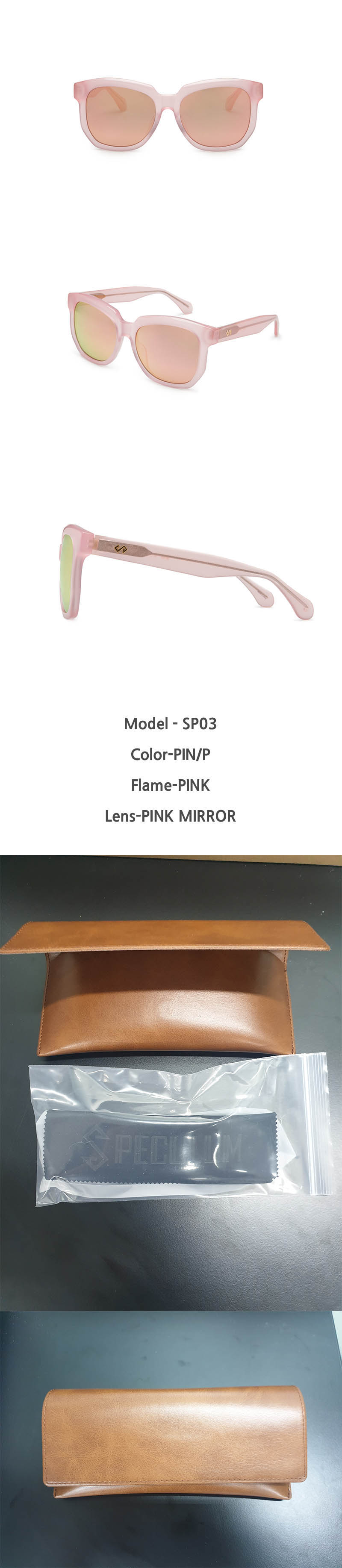 스페쿨룸 선글라스 SP03 PIN/P 상세이미지