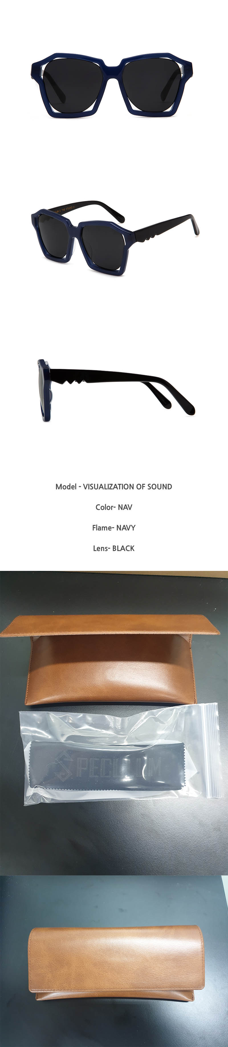 스페쿨룸 선글라스 VISUALIZATION OF SOUND NAV 상세이미지