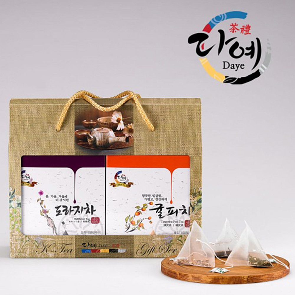 다예 삼각 환절기茶 선물세트 1호 상세이미지