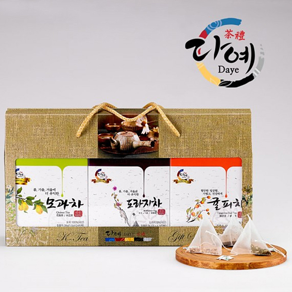 다예 삼각 환절기茶 선물세트 2호 상세이미지