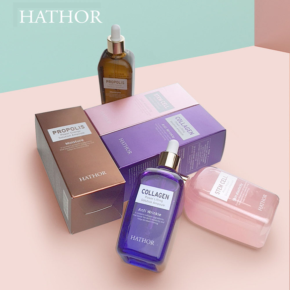 하토르 앰플 100ml 총 3병_프로폴리스,콜라겐,스템셀 상세이미지