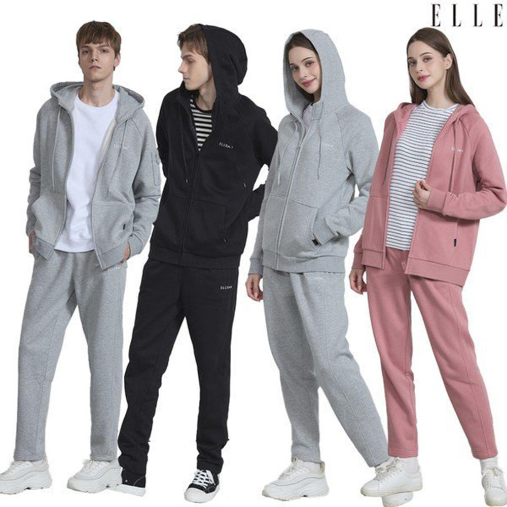 엘르 22FW 스포츠 코튼 블렌디드 에센셜 트랙수트 상하의세트(남성) 상세이미지