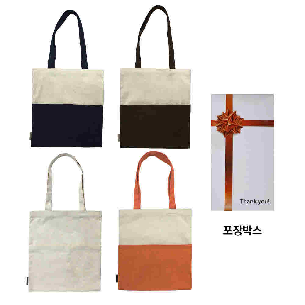 에코스케치 투포켓 에코백 상세이미지