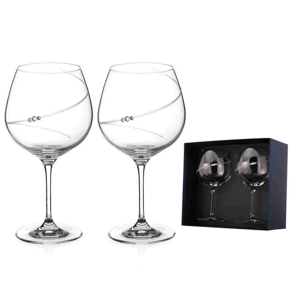 디아망떼 크리스탈 와인잔 실루엣(버건디)610ml x 2 상세이미지
