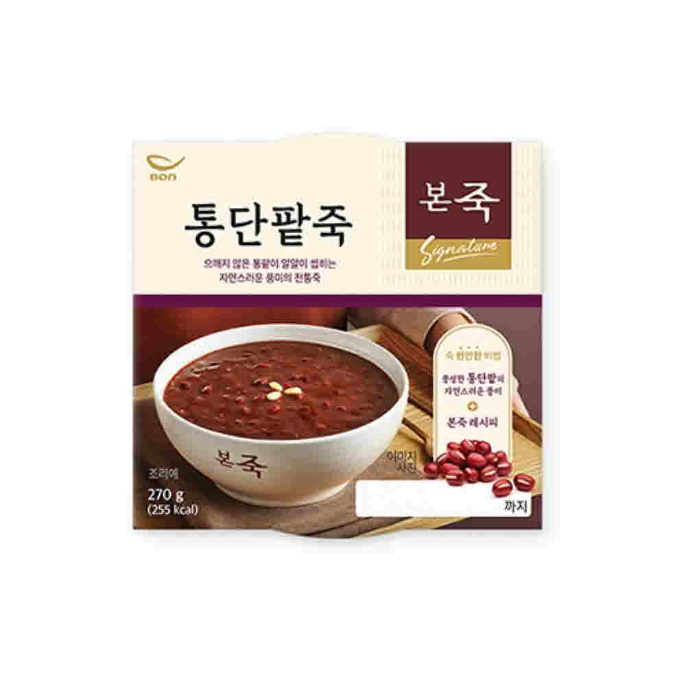 본죽 간편조리 냉장 통단팥죽 270g 상세이미지