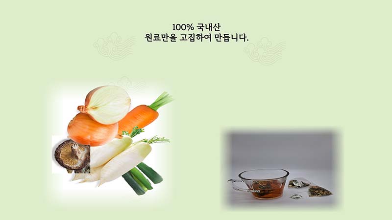 야채파티 국물팩 (2g x 10T) 상세이미지