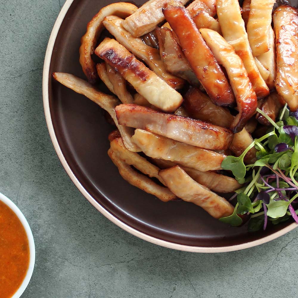 청춘불판 초벌납작막창 300g (막창소스 포함) 상세이미지
