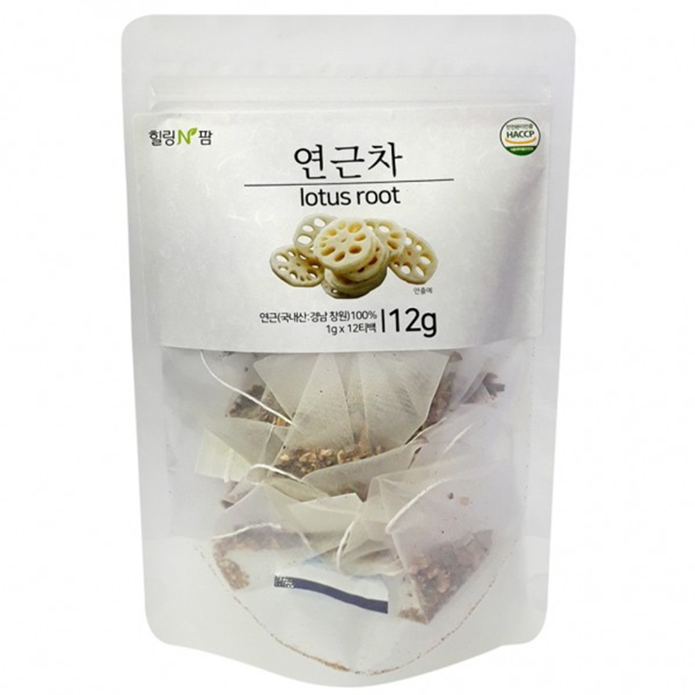 힐링앤팜 연근차 1gx12t 상세이미지