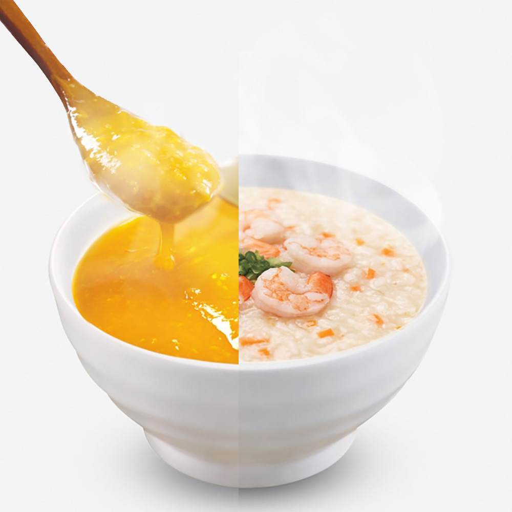 목 넘김이 편한 호박죽+새우죽 각 1kg 상세이미지