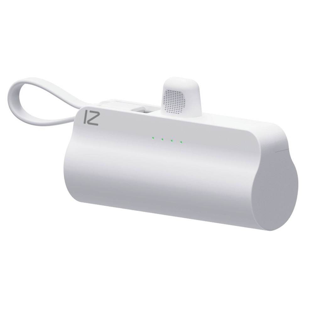 이즈 미니 도킹형 보조배터리 5000mAh 화이트 상세이미지