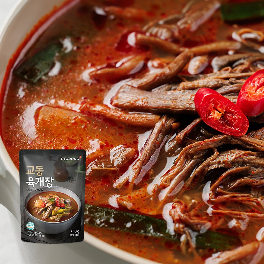 교동 육개장 500g 7팩 상세이미지
