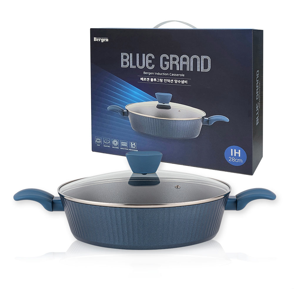 베르겐 블루그랑 인덕션 양수냄비 28cm 상세이미지