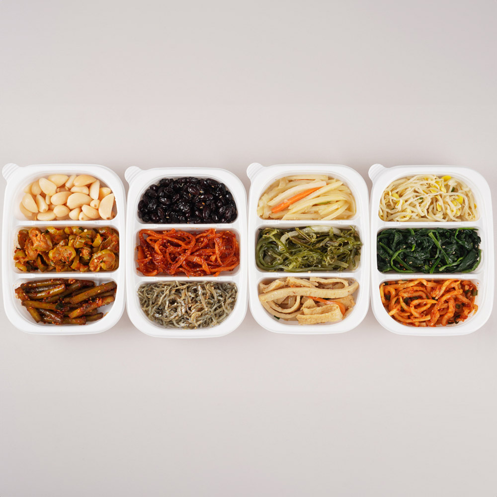 즉석반찬 도시락 실속 밑반찬 3구세트 맛깔세트 상세이미지